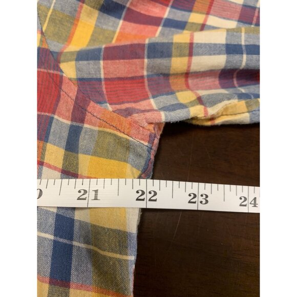 Taylor Stitch Plaid Button Down Shirt Size 40 - Picture 5 of 8